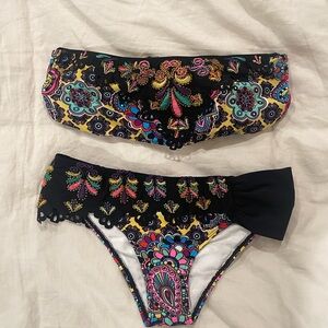 NWT Colombian Babalu Swim Paisley Bikini
